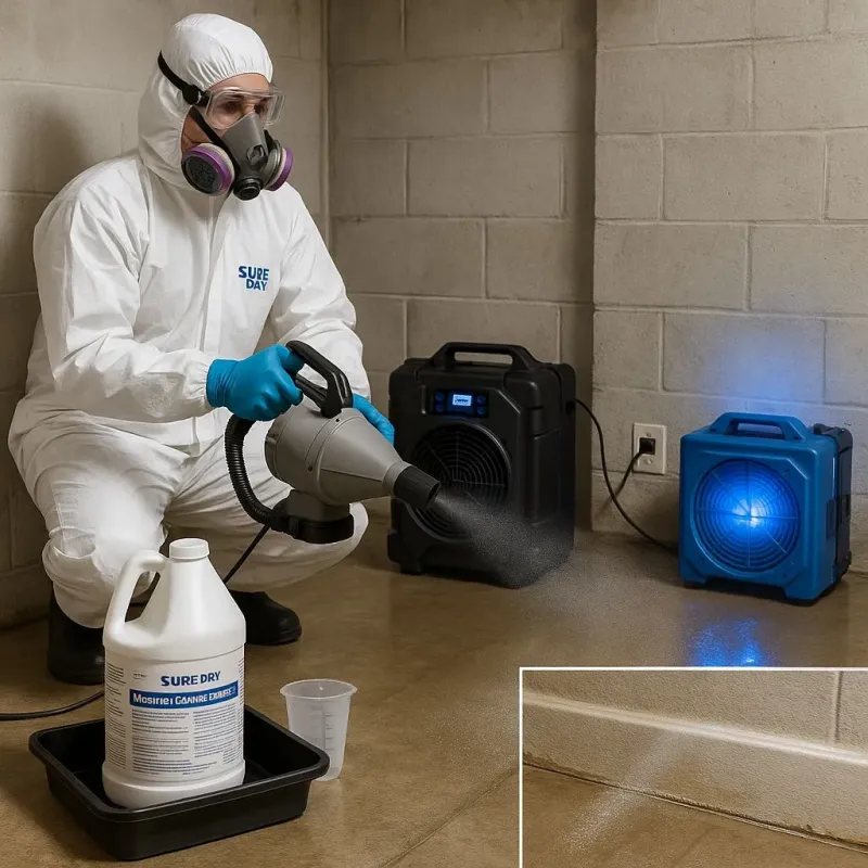 Sanitization and Odor Removal process in Bunche Park, FL