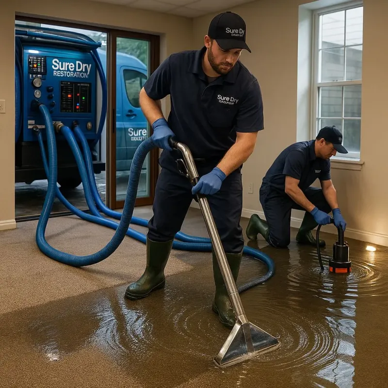 Water Extraction and Removal process in Bunche Park, FL